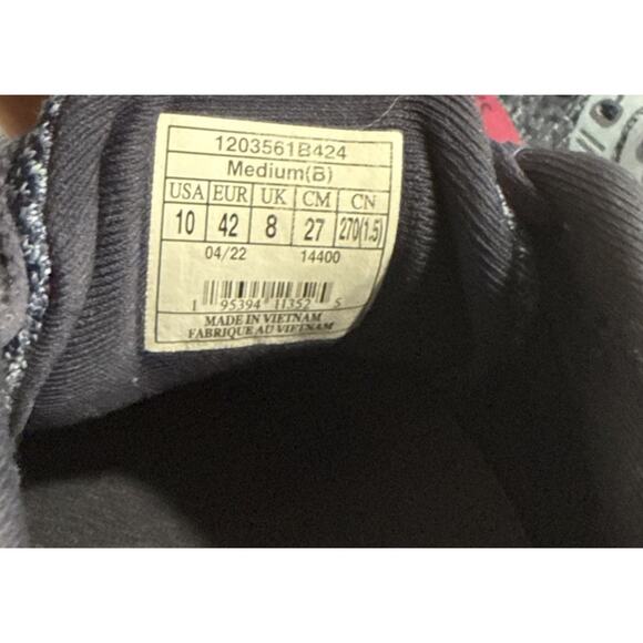 Brooks Ghost 14 Women’s Sz 10M Blue Fuschia Running Shoe Athletic Gym Training - Picture 10 of 11